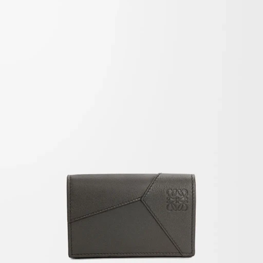 Puzzle Business Cardholder In Classic Calfskin