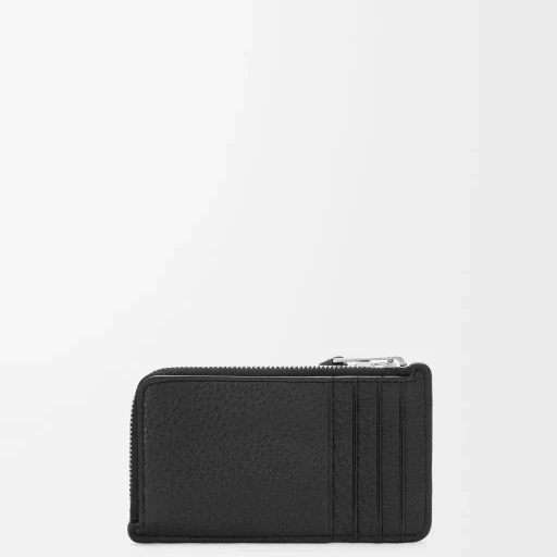 Puzzle Coin Cardholder In Supple Grained Calfskin