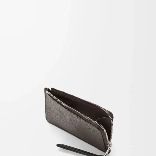 Puzzle Coin Cardholder In Supple Grained Calfskin