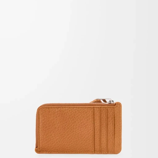 Puzzle Coin Cardholder In Supple Grained Calfskin