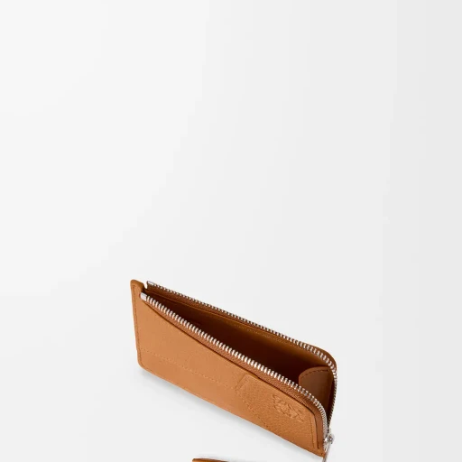 Puzzle Coin Cardholder In Supple Grained Calfskin