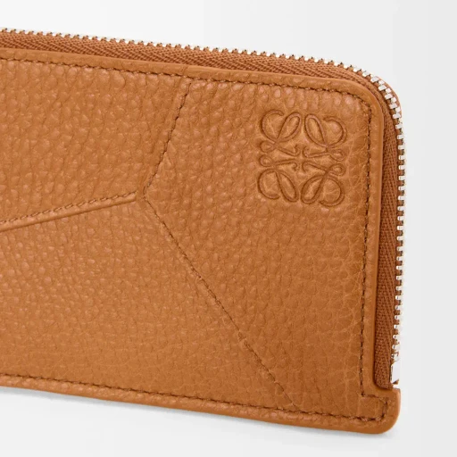 Puzzle Coin Cardholder In Supple Grained Calfskin
