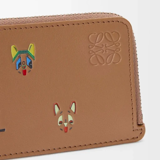 Cats Coin Cardholder In Classic Calfskin