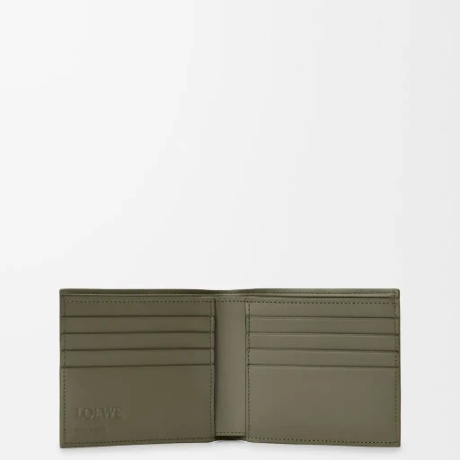 Bifold Wallet In Soft Grained Calfskin