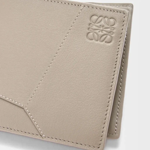 Puzzle Bifold Coin Wallet In Classic Calfskin