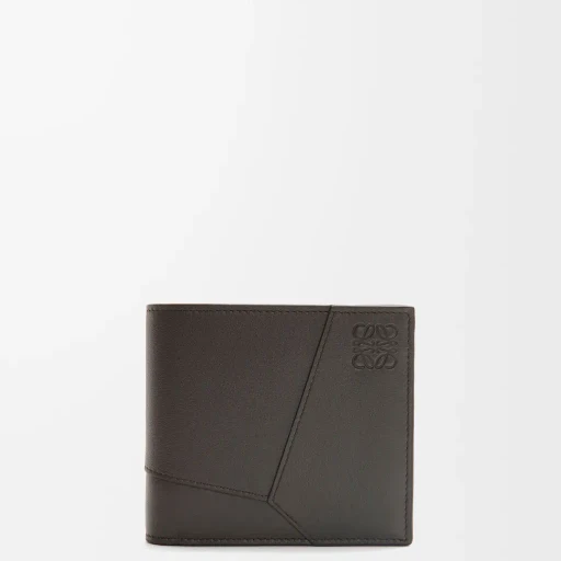Puzzle Bifold Coin Wallet In Classic Calfskin