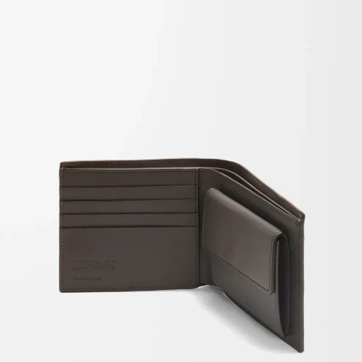 Puzzle Bifold Coin Wallet In Classic Calfskin