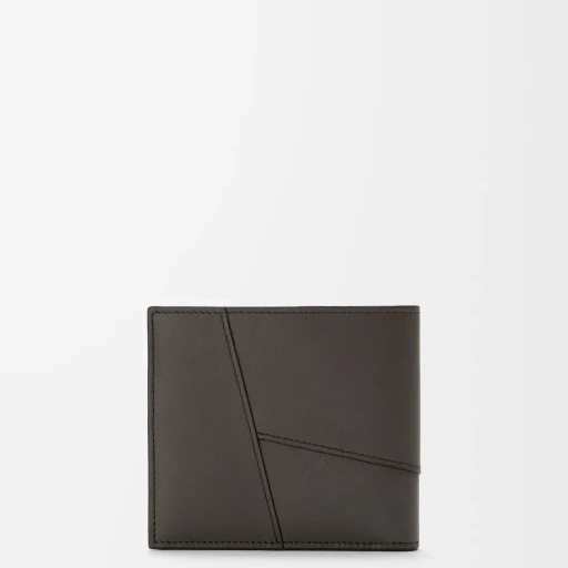 Puzzle Bifold Wallet In Classic Calfskin