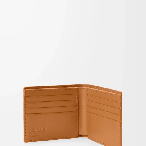 Puzzle Bifold Wallet In Supple Grained Calfskin