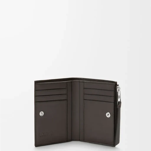 Puzzle Slim Compact Wallet In Classic Calfskin