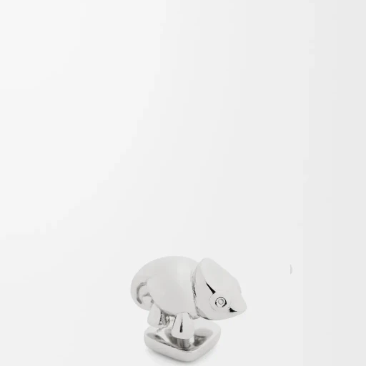Chameleon Pin In Brass