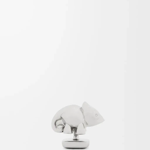 Chameleon Pin In Brass