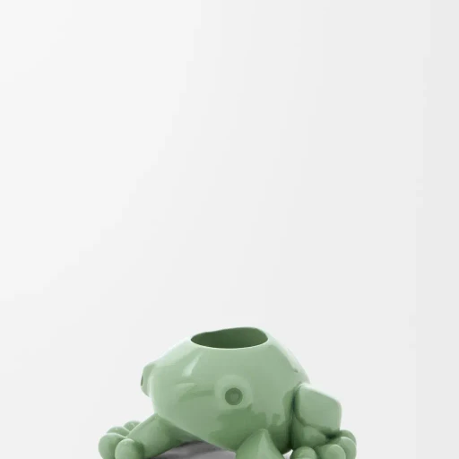 Frog Dice In Brass