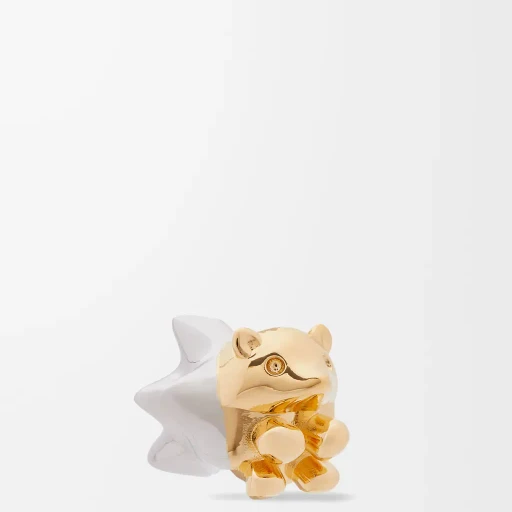 Hedgehog Dice In Brass