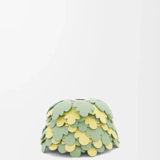 Leaves Charm In Calfskin