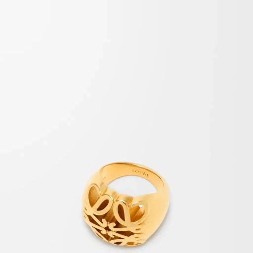 Anagram Bombé Signet Ring