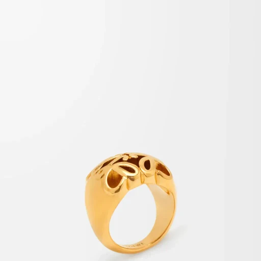 Anagram Bombé Signet Ring