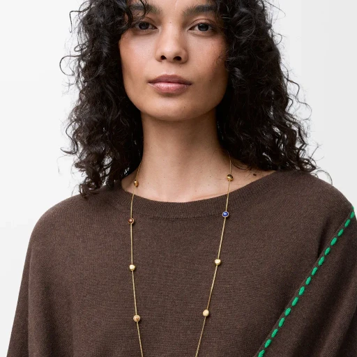 Anagram Pebble Necklace