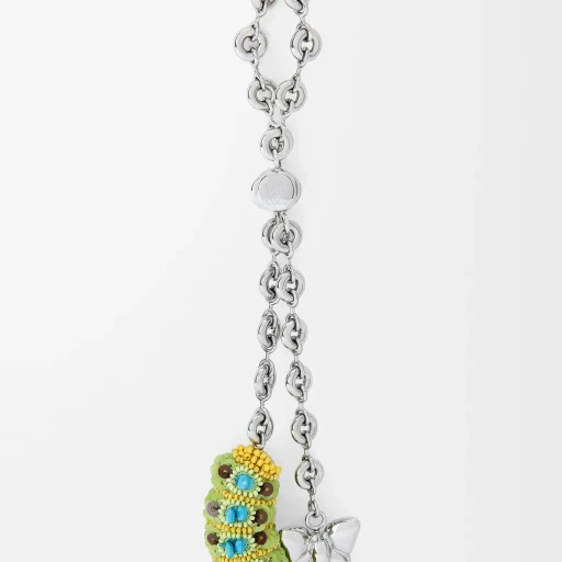 Caterpillar Chain Charm