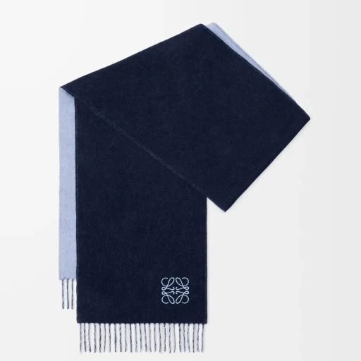 Scarf In Wool And Cashmere