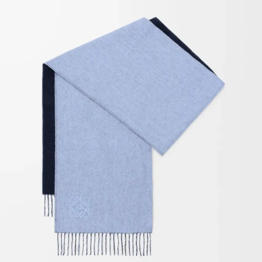 Scarf In Wool And Cashmere