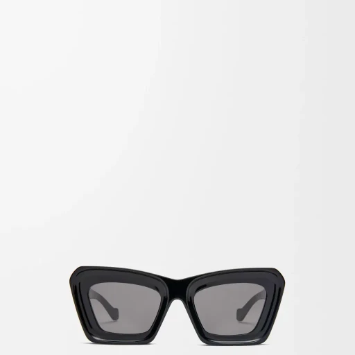 Beveled Cateye Sunglasses
