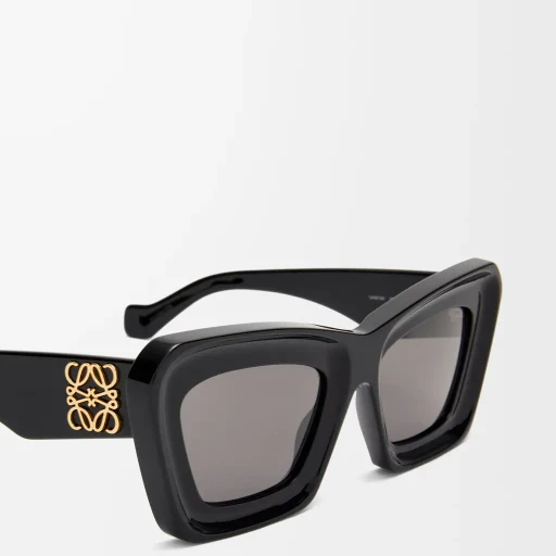 Beveled Cateye Sunglasses