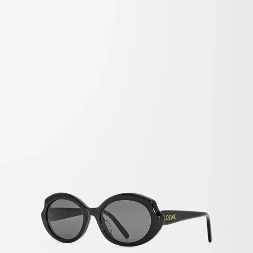 Mini Oval Slim Sunglasses