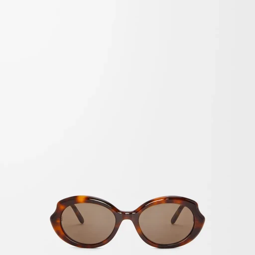 Mini Oval Slim Sunglasses