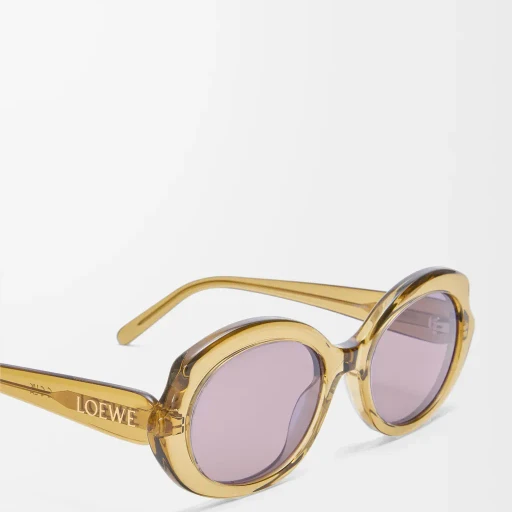 Mini Oval Slim Sunglasses