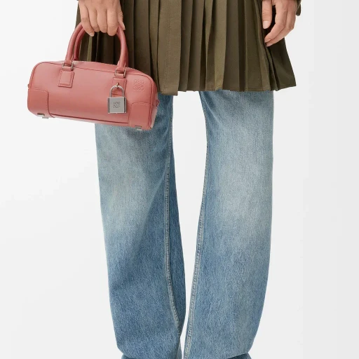 Amazona 23 Cropped Bag In Shiny Calfskin
