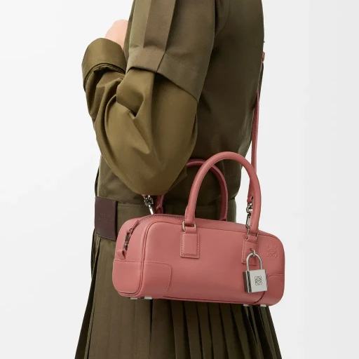 Amazona 23 Cropped Bag In Shiny Calfskin
