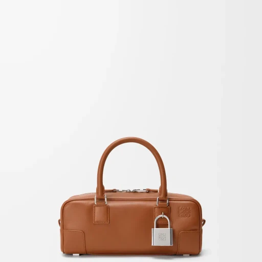 Amazona 23 Cropped Bag In Shiny Calfskin