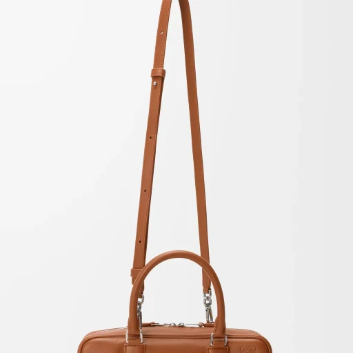 Amazona 23 Cropped Bag In Shiny Calfskin