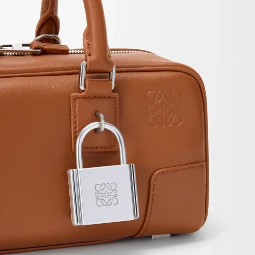 Amazona 23 Cropped Bag In Shiny Calfskin