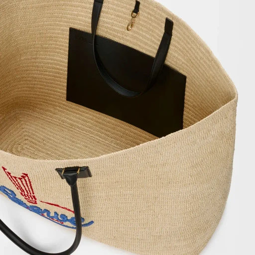 Xl Verano Tote In Raffia