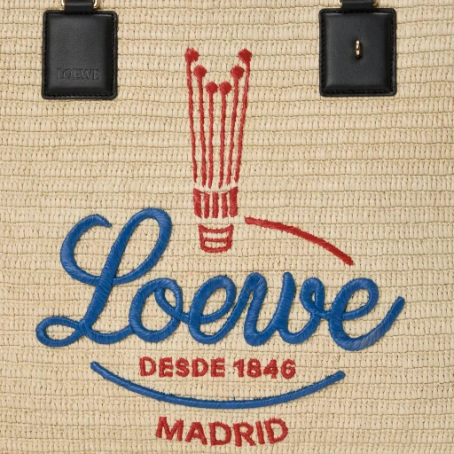 Xl Verano Tote In Raffia
