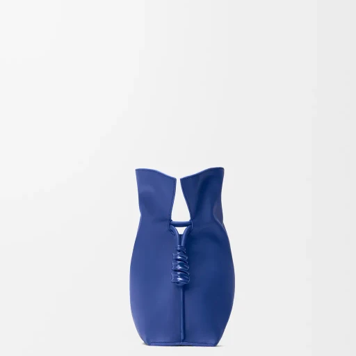 Medium Coil Flamenco Clutch In Nappa Calfskin