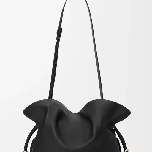 Medium Coil Flamenco Clutch In Nappa Calfskin
