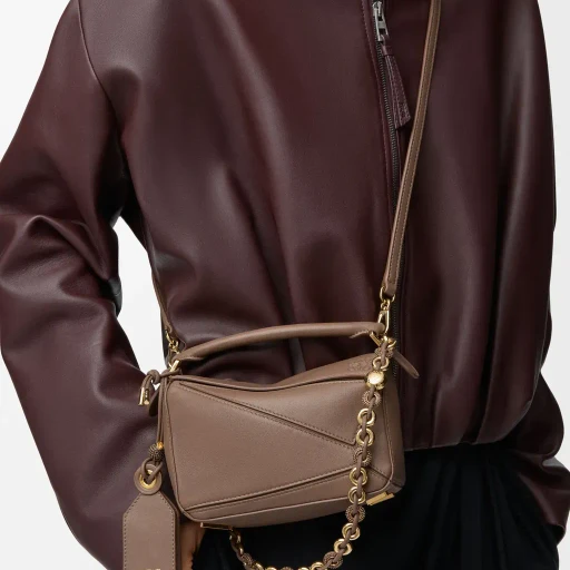 Mini Featherlight Puzzle Bag In Nappa Lambskin
