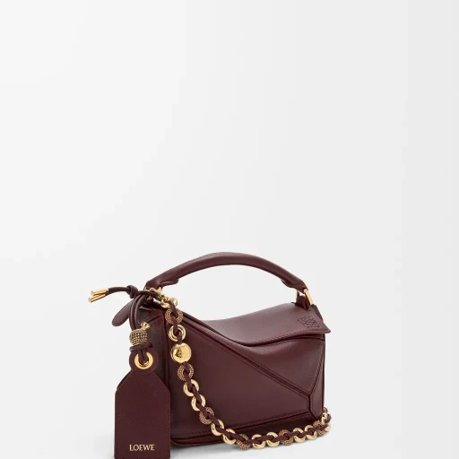 Mini Featherlight Puzzle Bag In Mellow Nappa Lambskin