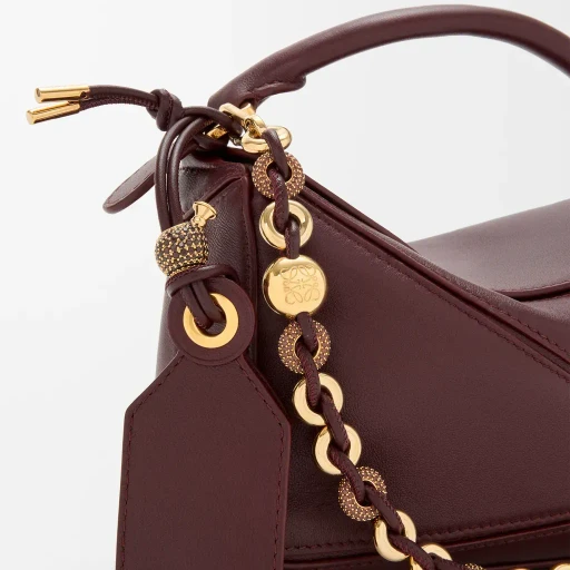 Mini Featherlight Puzzle Bag In Mellow Nappa Lambskin