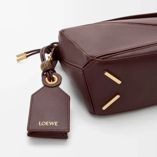 Mini Featherlight Puzzle Bag In Mellow Nappa Lambskin