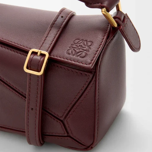 Mini Featherlight Puzzle Bag In Mellow Nappa Lambskin