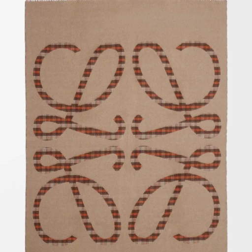 Blanket In Wool And Cashmere