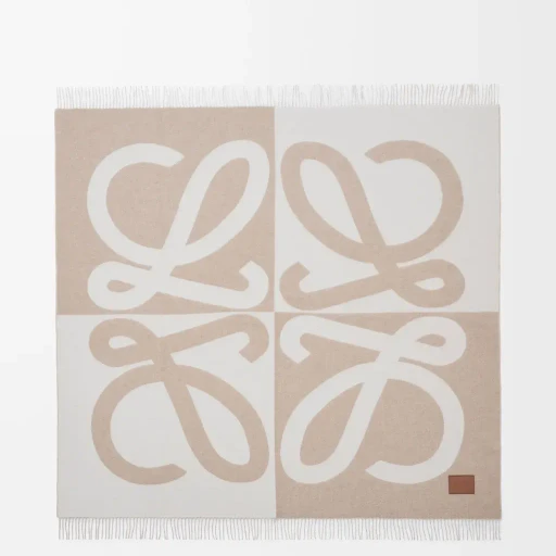 Blanket In Wool And Cashmere