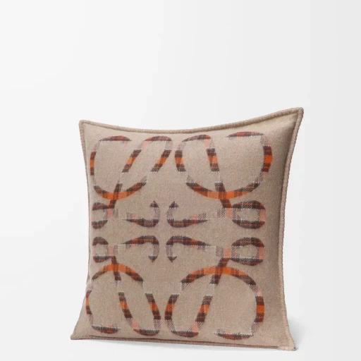 Cushion In Wool And Cashmere