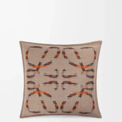 Cushion In Wool And Cashmere