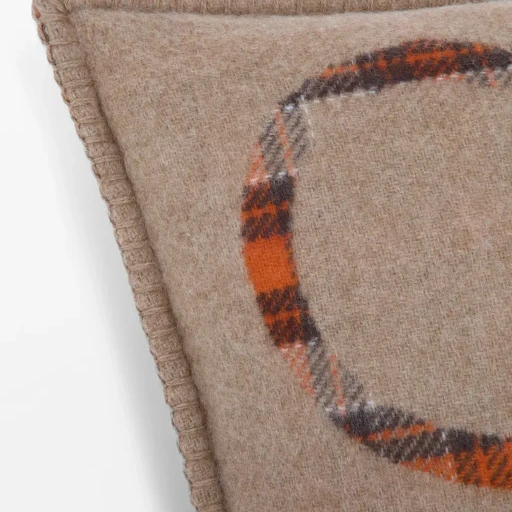 Cushion In Wool And Cashmere