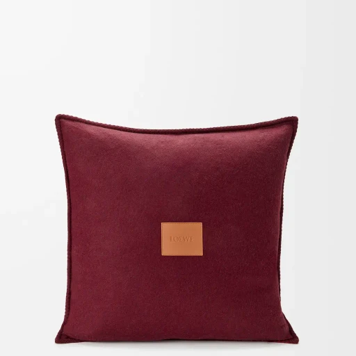 Cushion In Wool And Cashmere